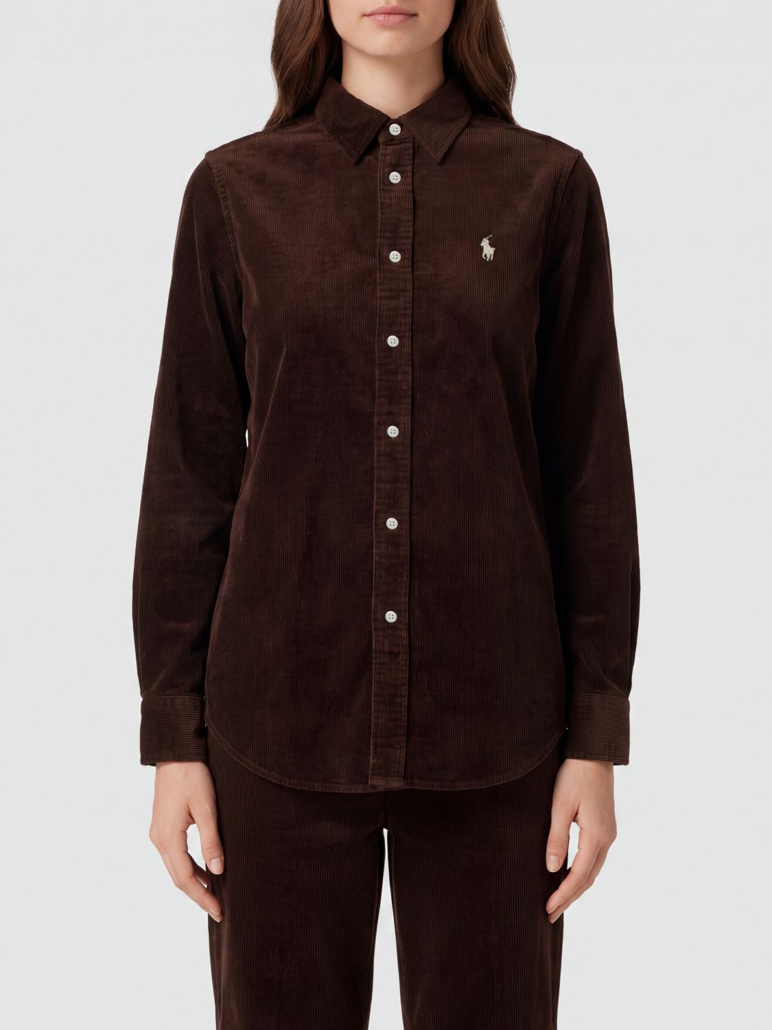POLO RALPH LAUREN Shirt Woman color Brown