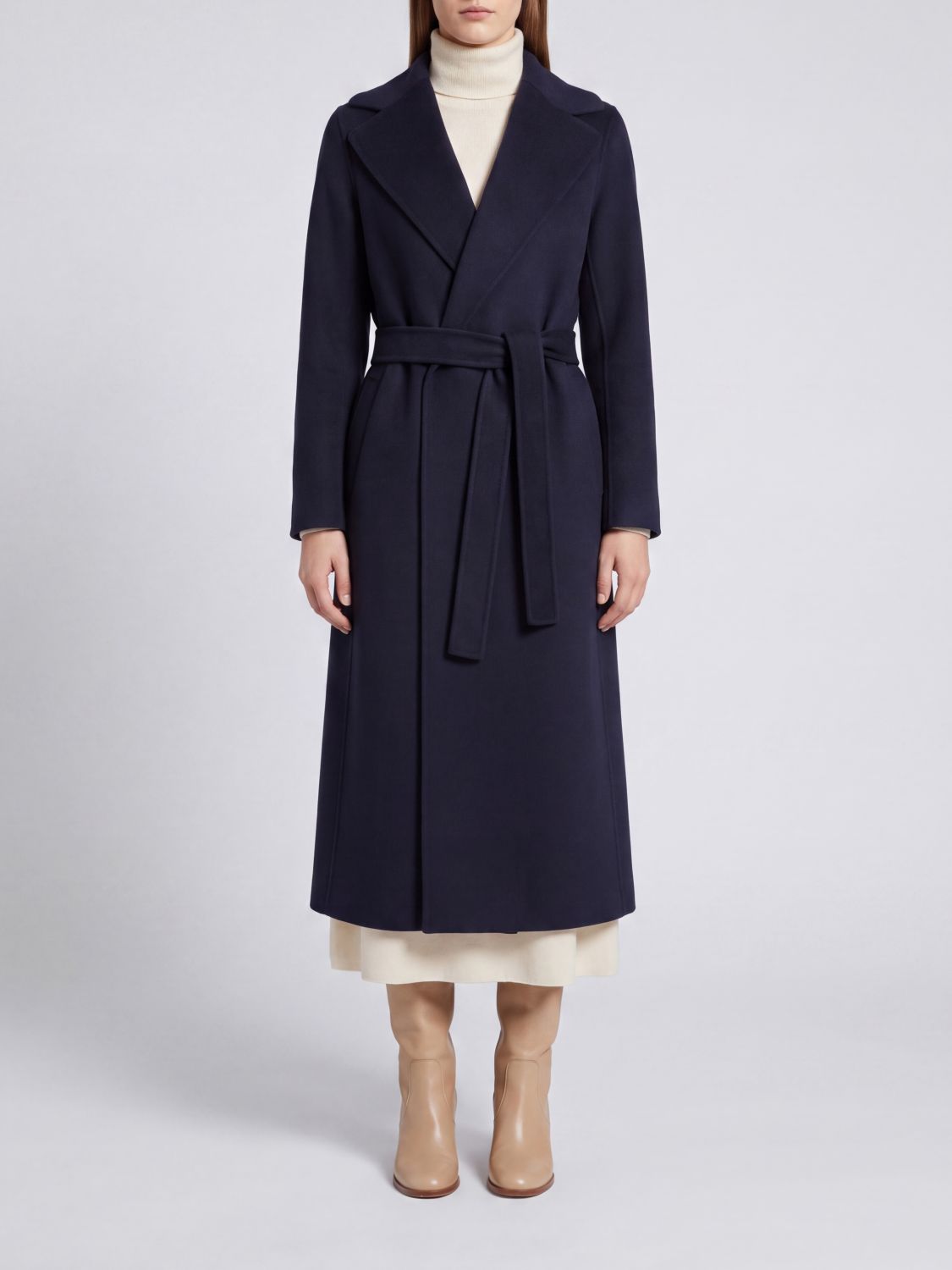 'S MAX MARA Coat Woman color Navy