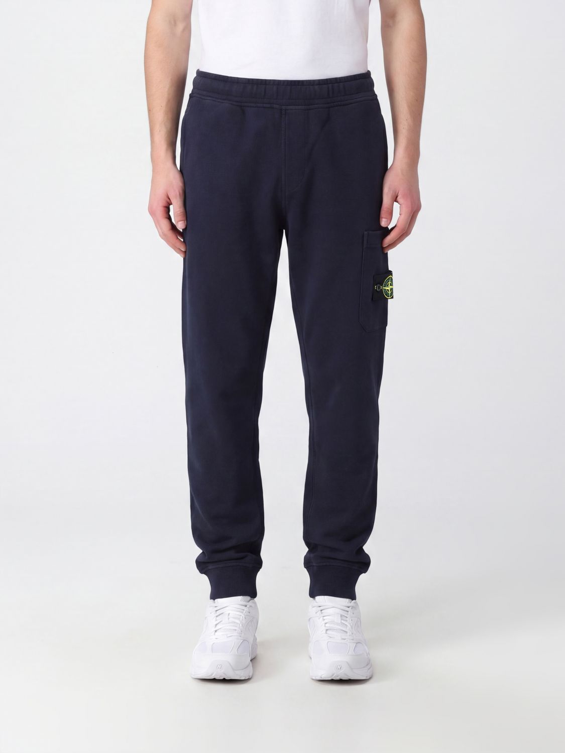 STONE ISLAND Pants Men color Navy