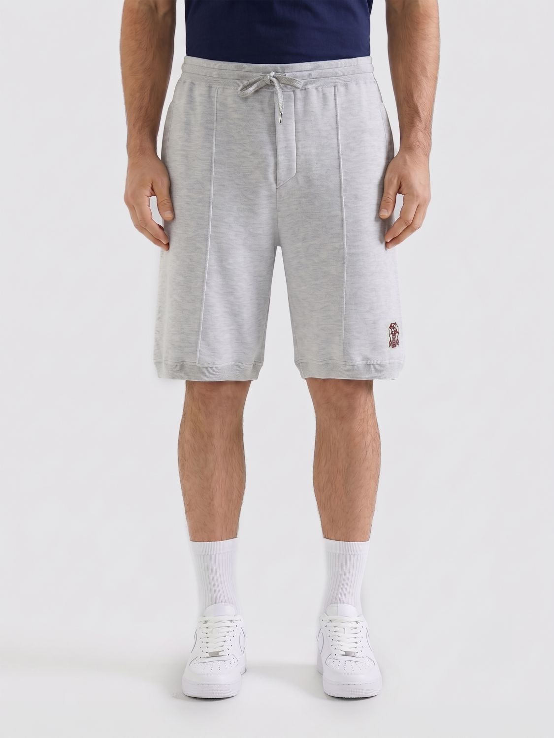 BRUNELLO CUCINELLI Shorts Men color Grey