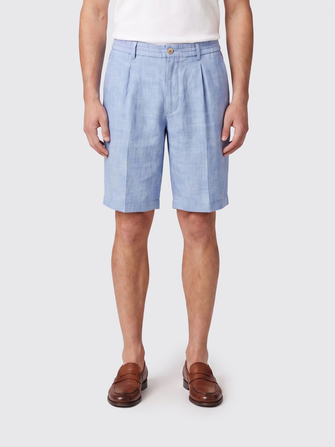 BRUNELLO CUCINELLI Shorts Men color Blue