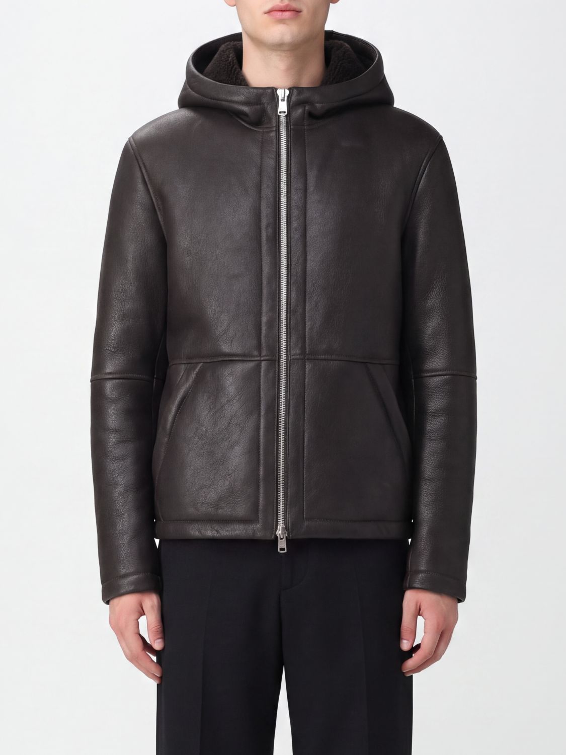 DONDUP Jacket Men color Brown