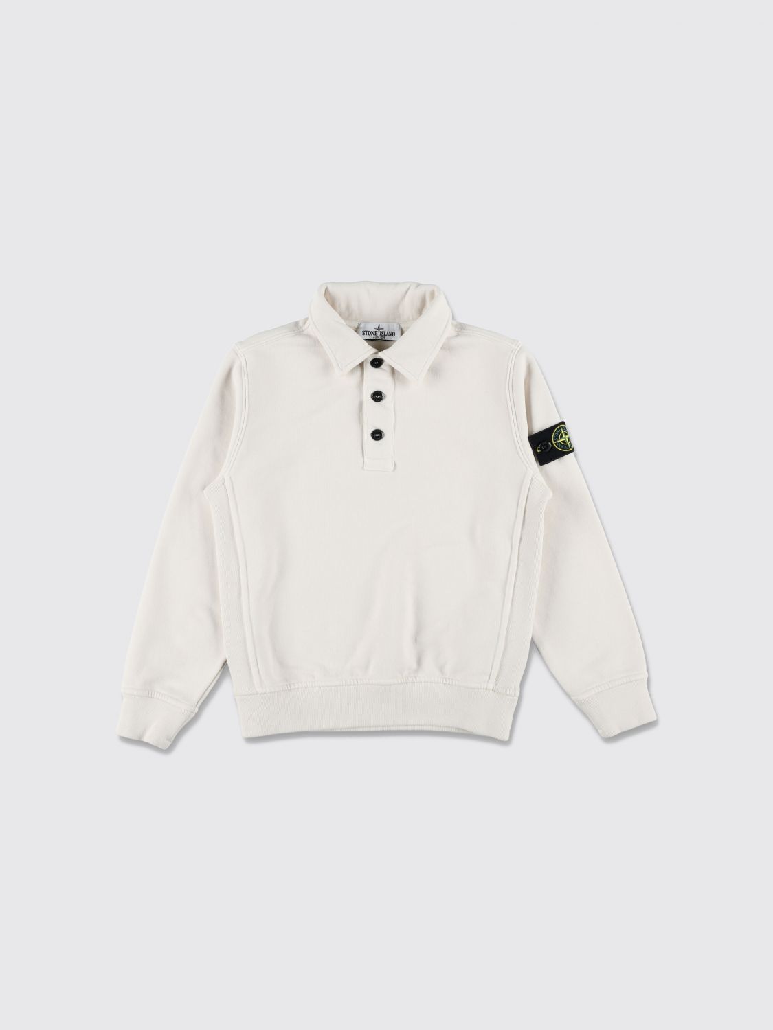 STONE ISLAND JUNIOR T-Shirt Bambino colore Bianco
