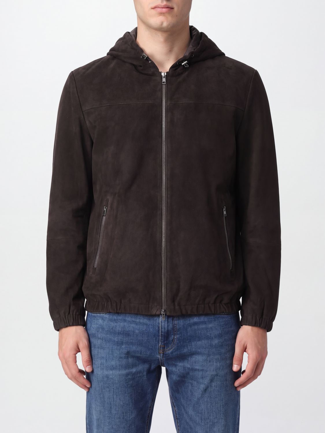 HERNO Jacket Men color Brown