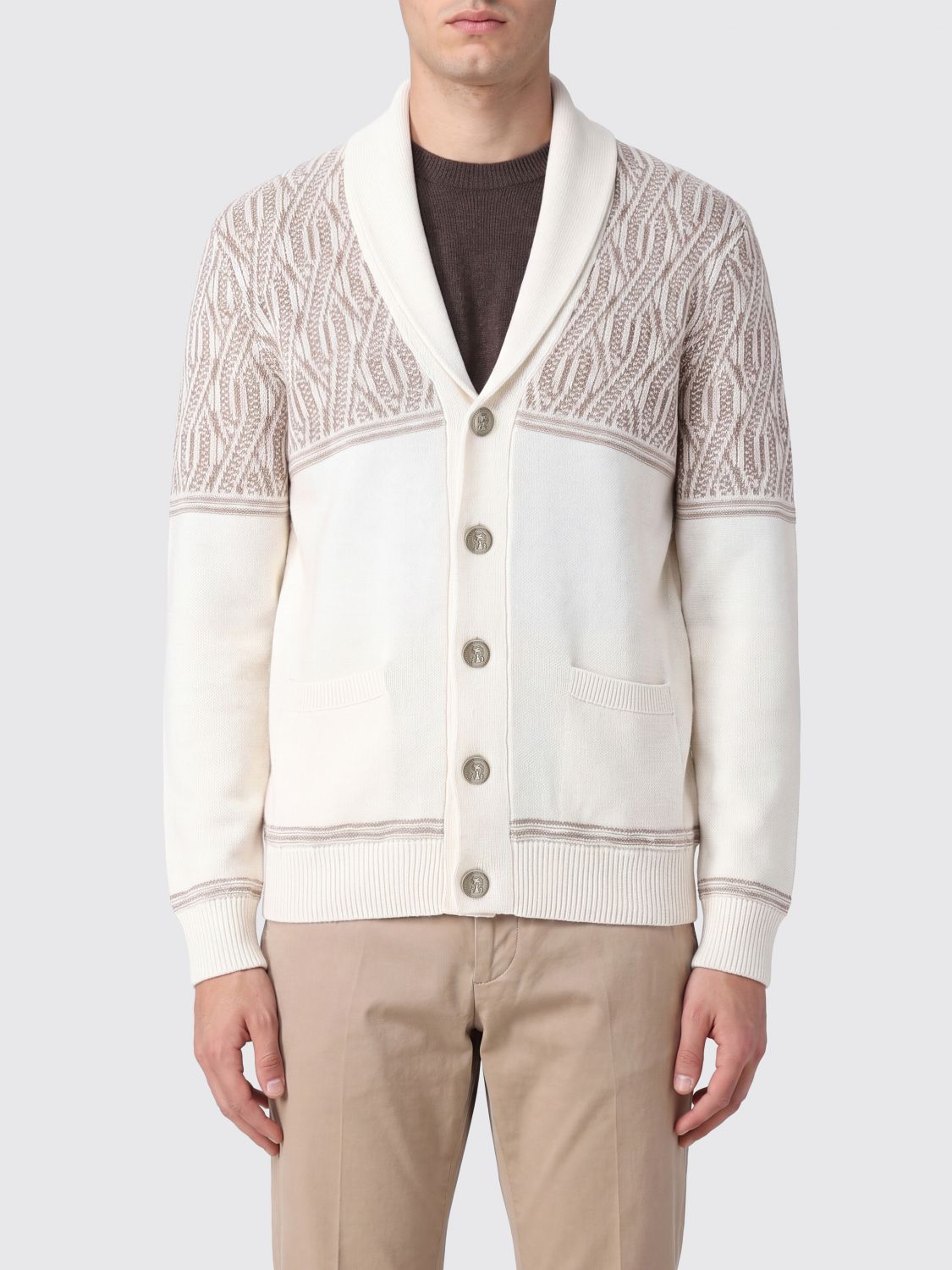 BRUNELLO CUCINELLI Sweater Men color Beige