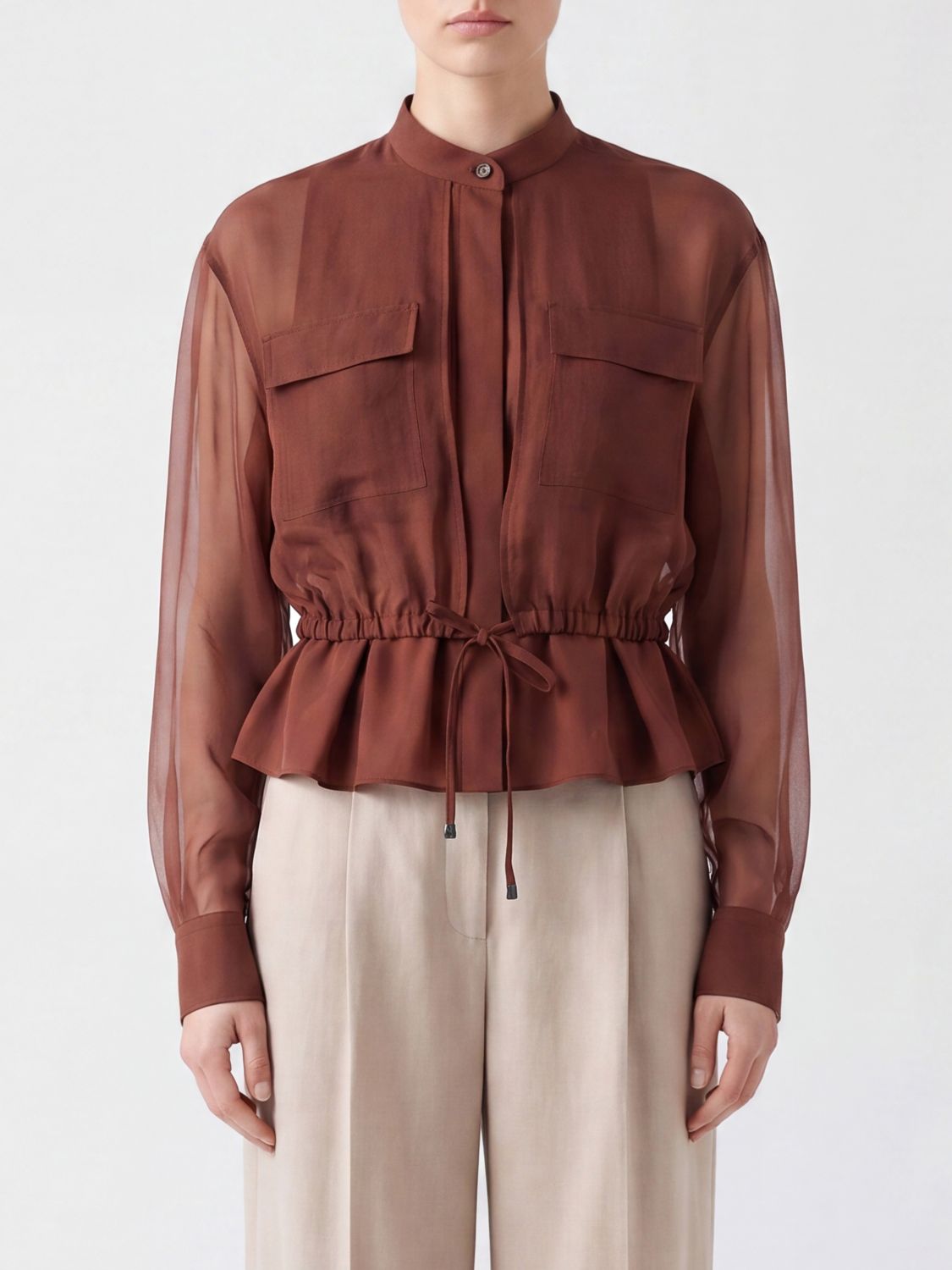 BRUNELLO CUCINELLI Shirt Woman color Brown