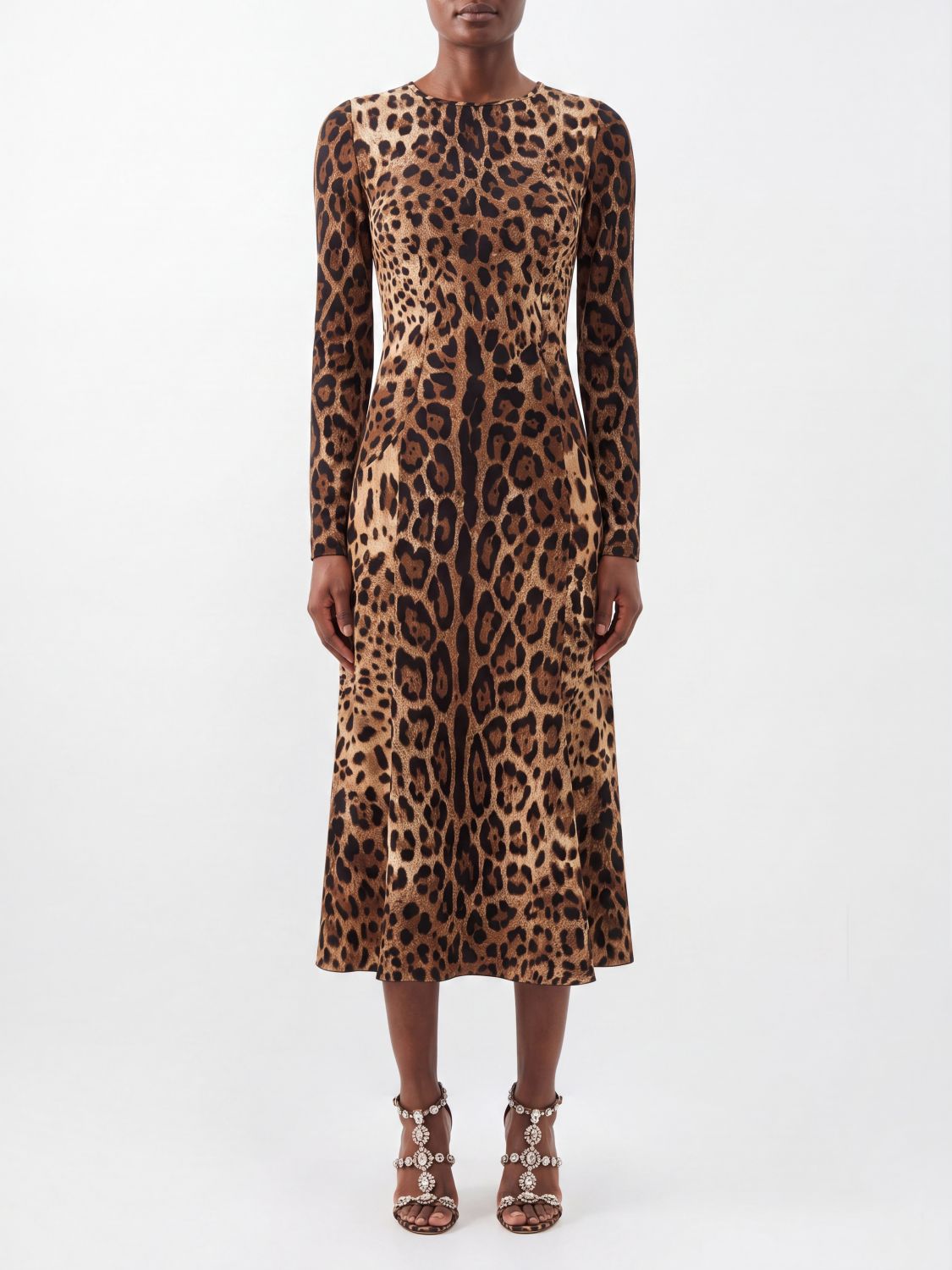 DOLCE & GABBANA Dress Woman color Brown