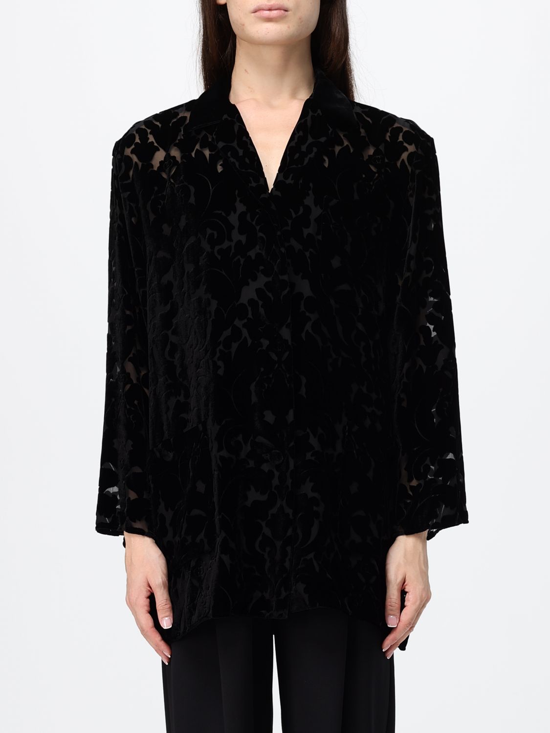 GUCCI Camicia in misto seta