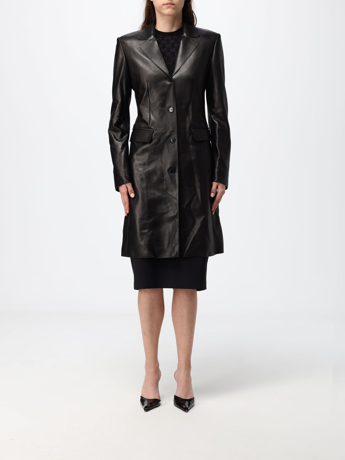 GUCCI Cappotto Donna colore Nero