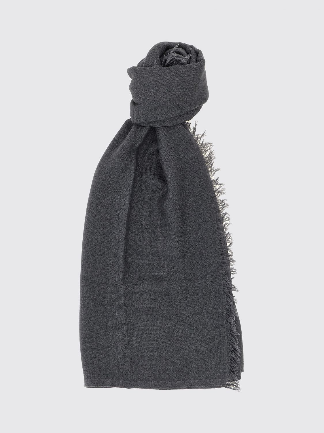 BRUNELLO CUCINELLI Scarf Woman color Grey