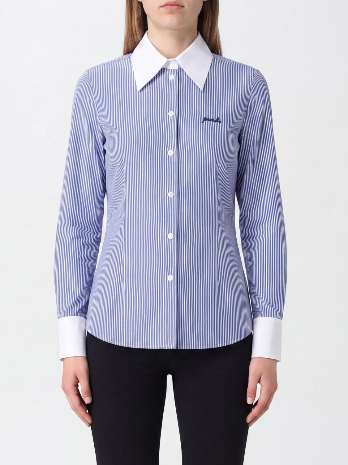 PINKO Shirt Woman color Blue