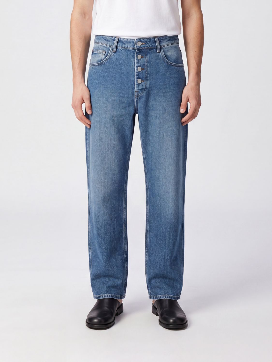 CARRER Cercs 5-Pocket Straight-Leg Jeans