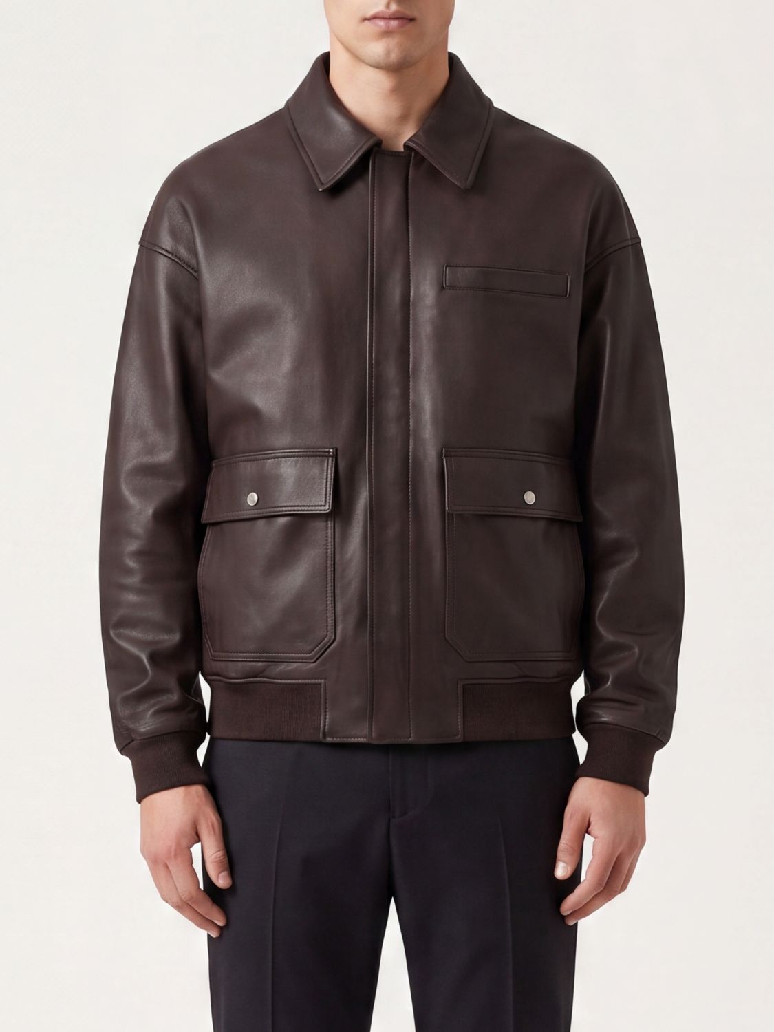 Carrer Jacket Men Color Brown In Blue