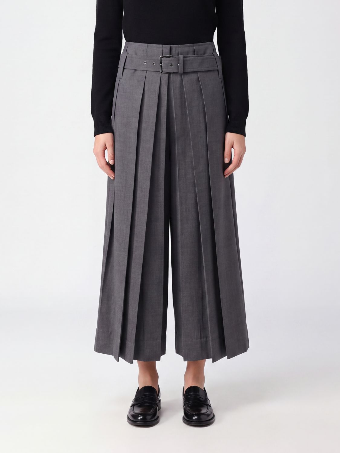 BRUNELLO CUCINELLI Shorts Woman color Grey