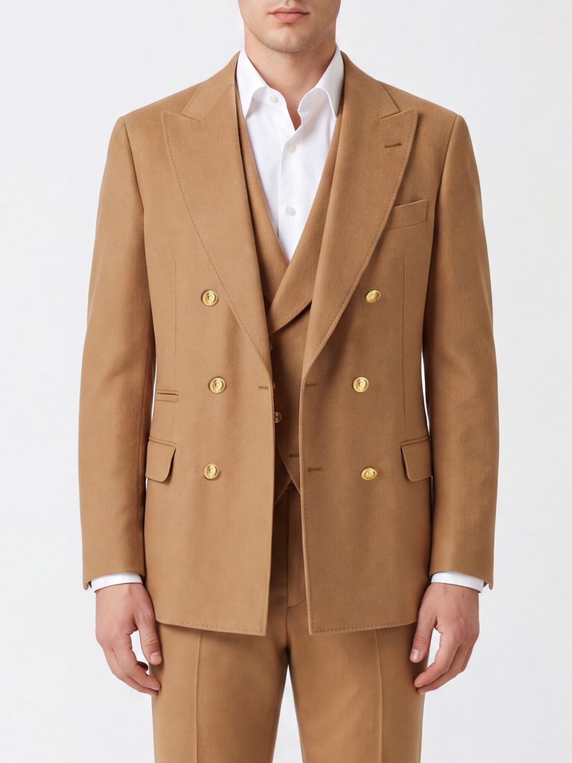 BRUNELLO CUCINELLI Jacket Men color Beige