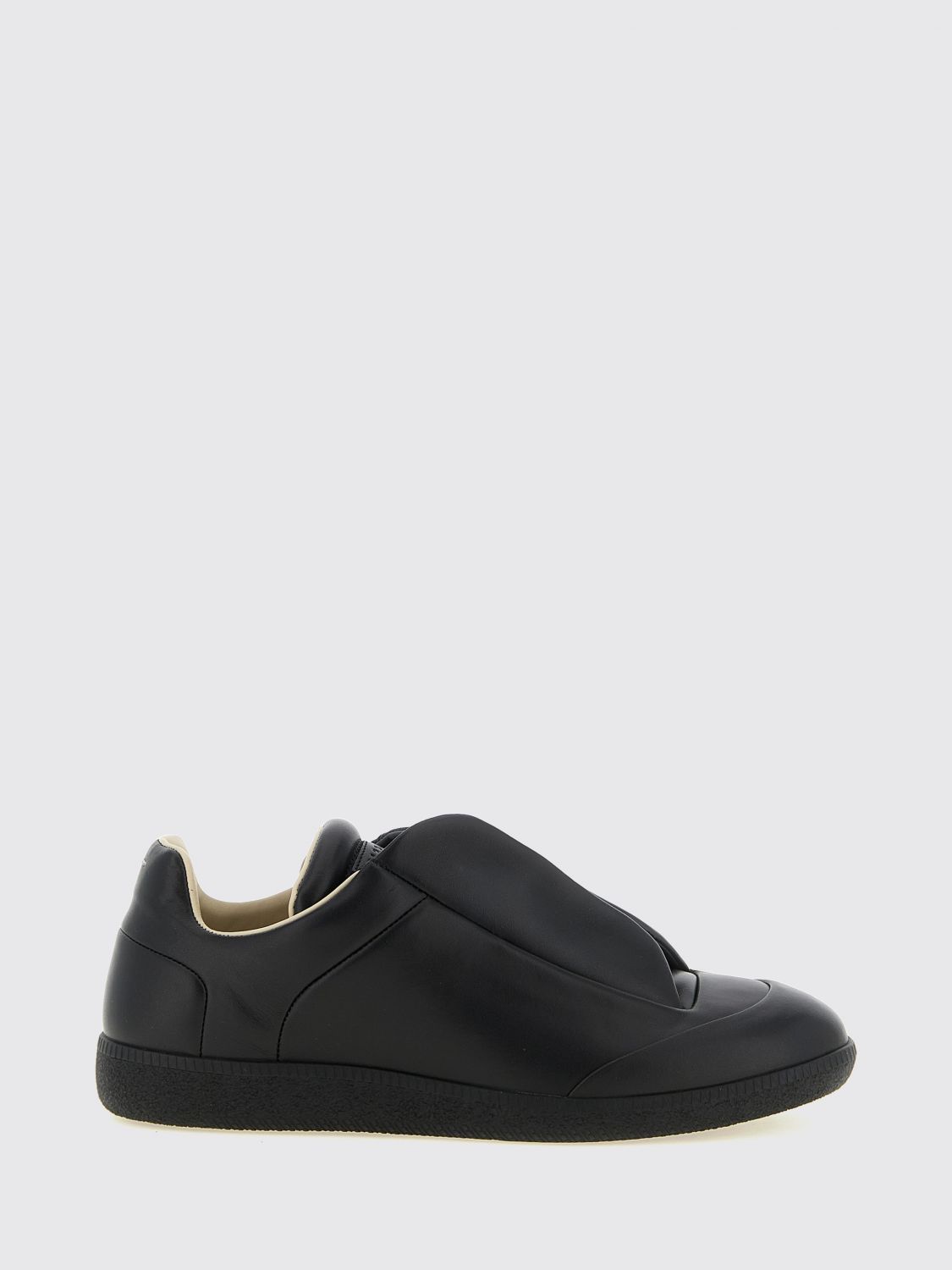 MAISON MARGIELA Future Smooth Calfskin Slip-On Sneakers with Numeric Logo