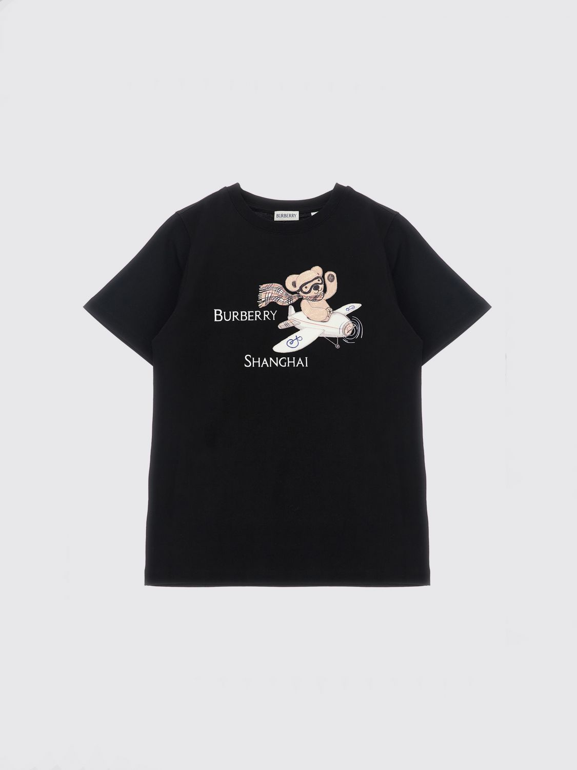 BURBERRY T-Shirt Kids color Black