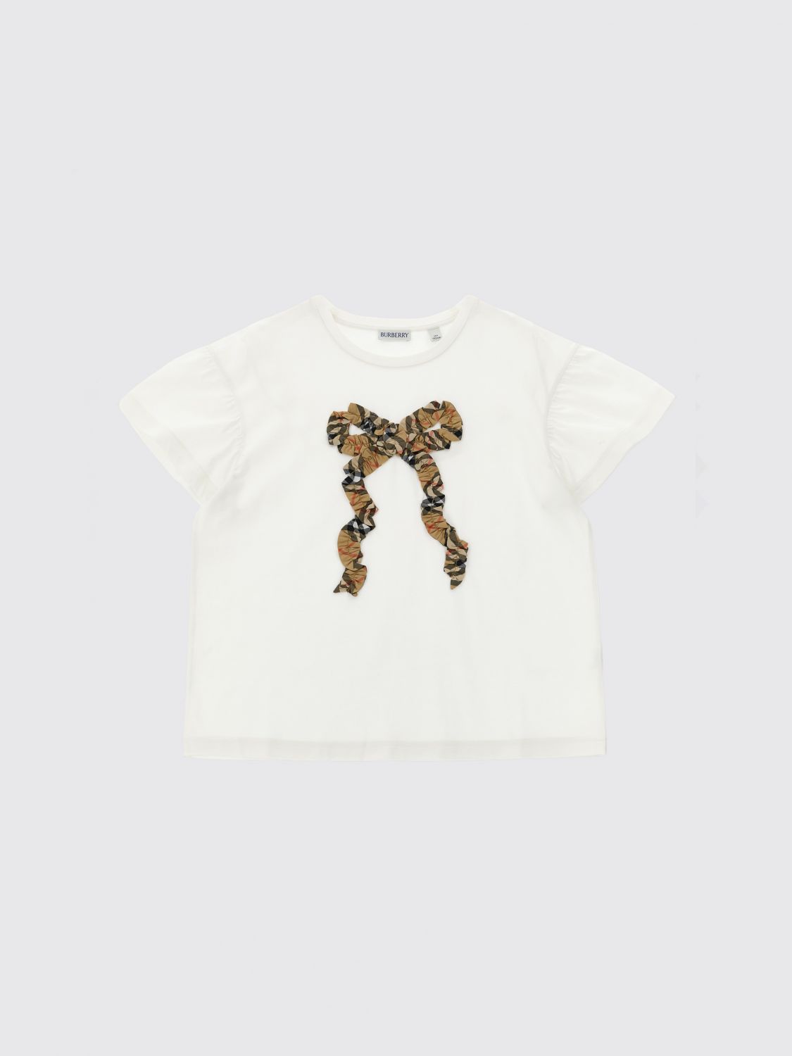 BURBERRY T-Shirt Kids color White