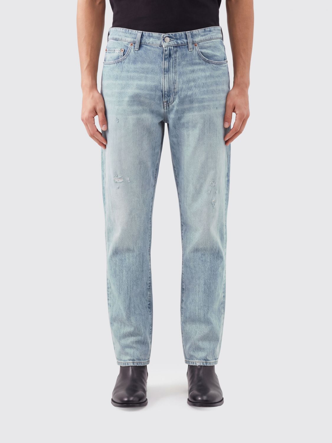 MM6 MAISON MARGIELA Jeans Men color Blue