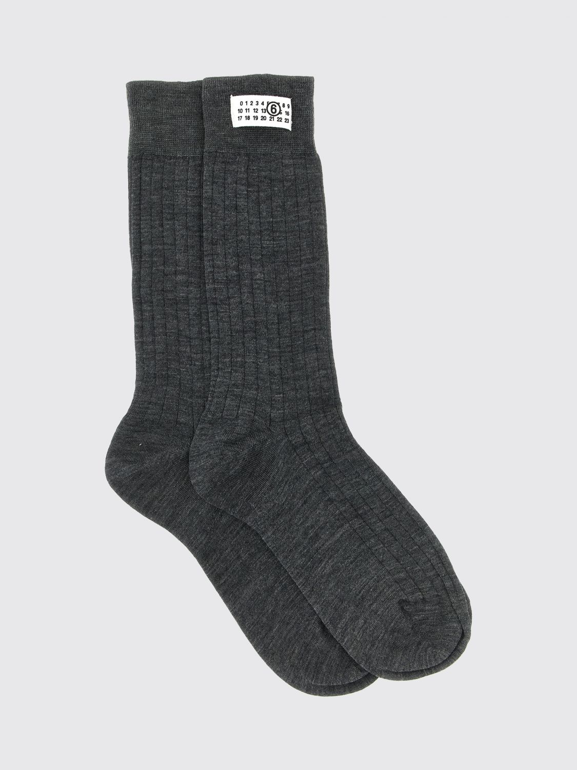 MM6 MAISON MARGIELA Socks Woman color Grey