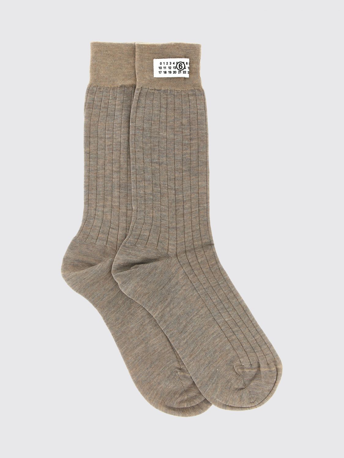 MM6 MAISON MARGIELA Socks Woman color Beige