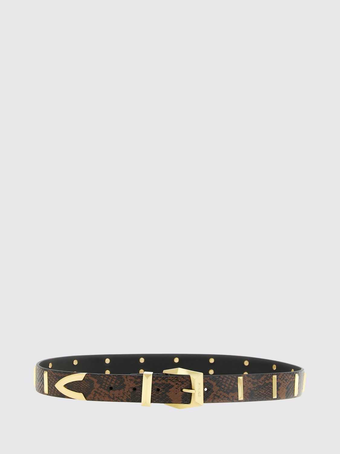 PINKO Belt Woman color Brown