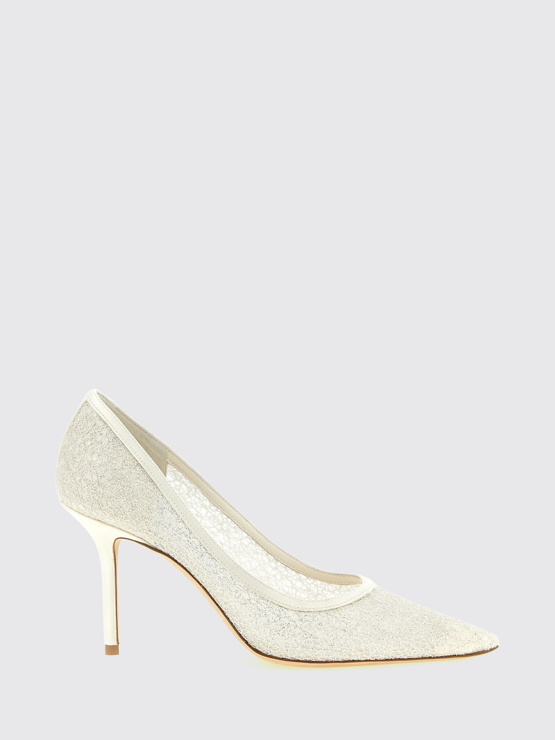 JIMMY CHOO Décolleté Donna colore Bianco