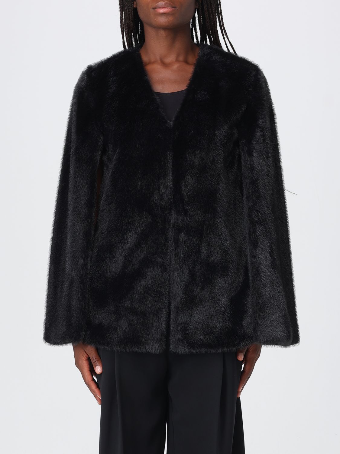 TWINSET Pelliccia Donna colore Nero