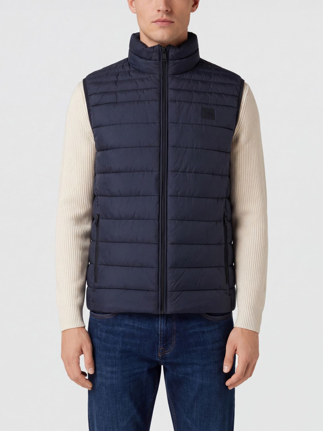 BOSS Odeno Steppweste aus gestepptem recyceltem Nylon