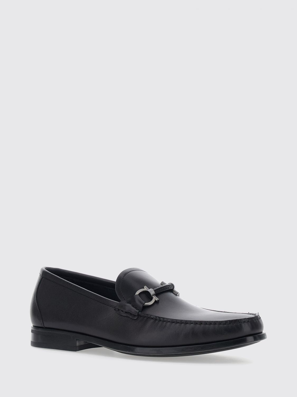FERRAGAMO Loafers Men color Black