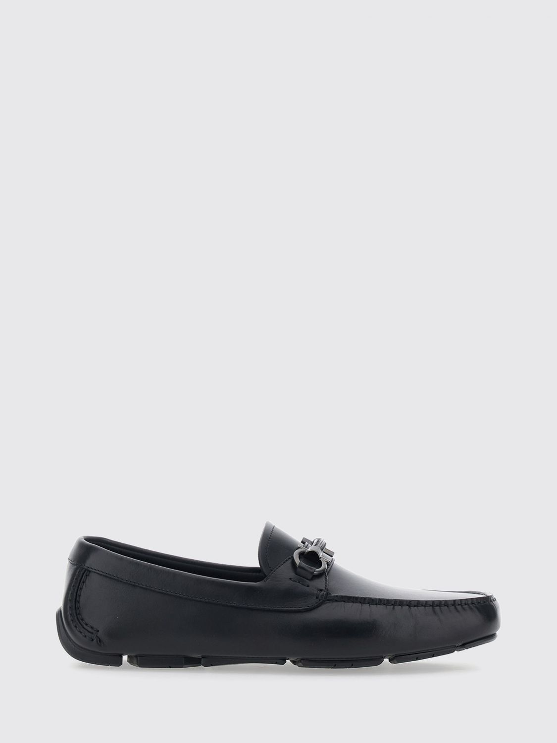 FERRAGAMO Loafers Men color Black