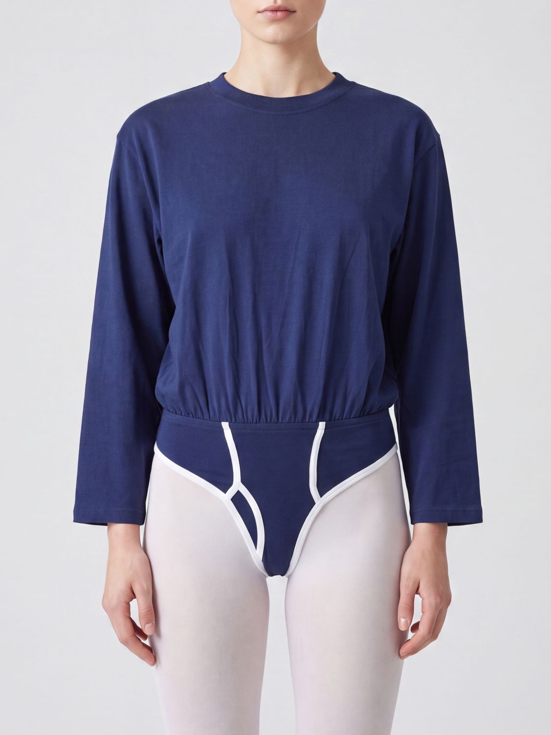 JEAN PAUL GAULTIER Maglia Donna colore Blue Navy