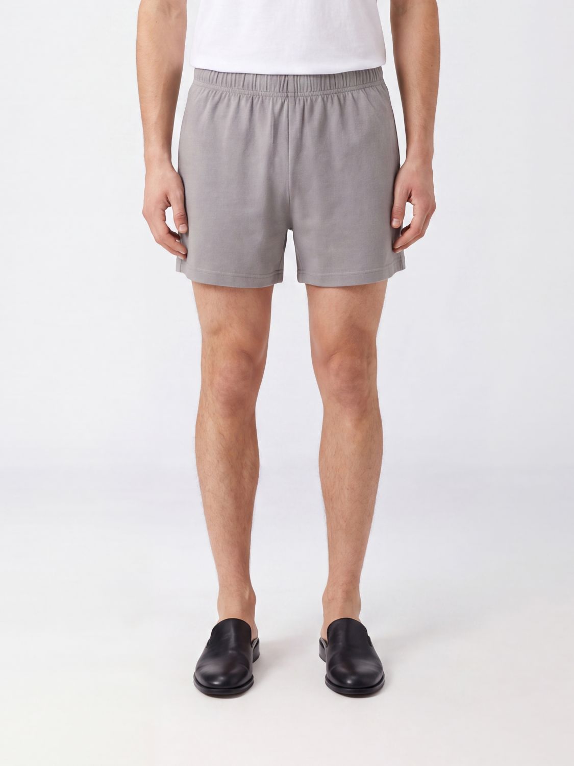 RIER Cotton Sport Shorts with an Elasticated Waistband and Slant Pockets