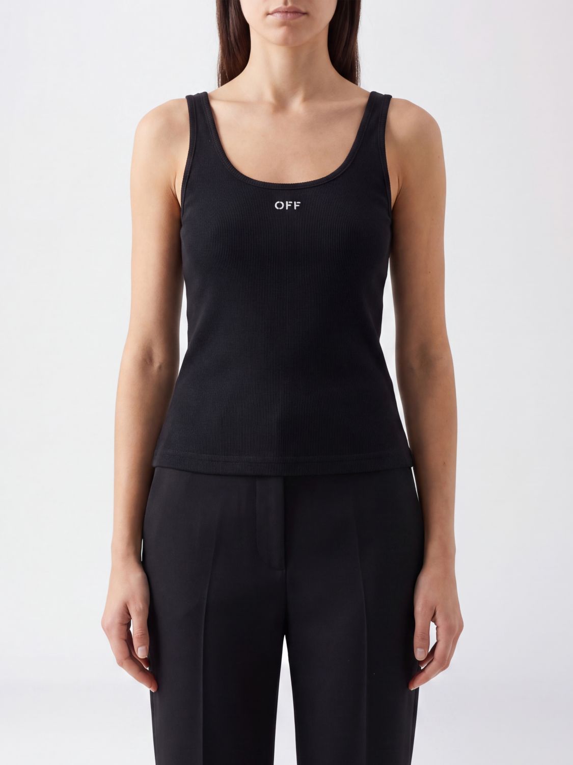 OFF-WHITE Top Woman color Black