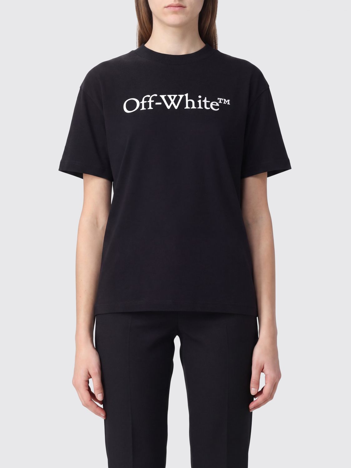 OFF-WHITE T-Shirt Woman color Black