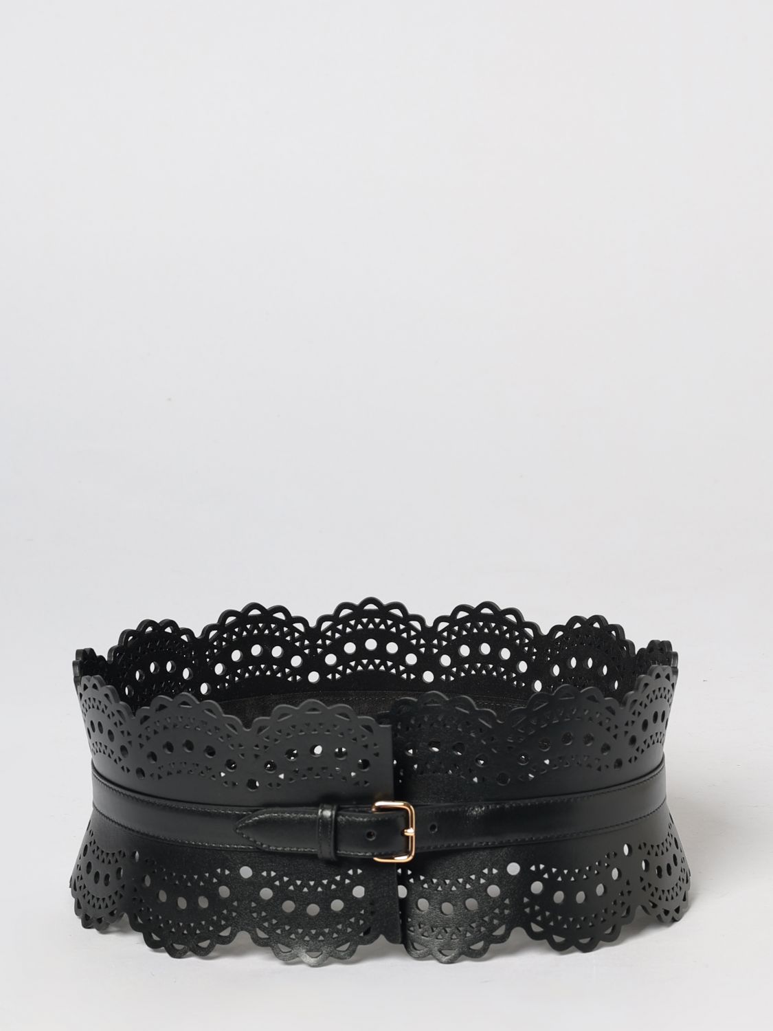 ALAÏA Gürtel Damen Farbe Schwarz