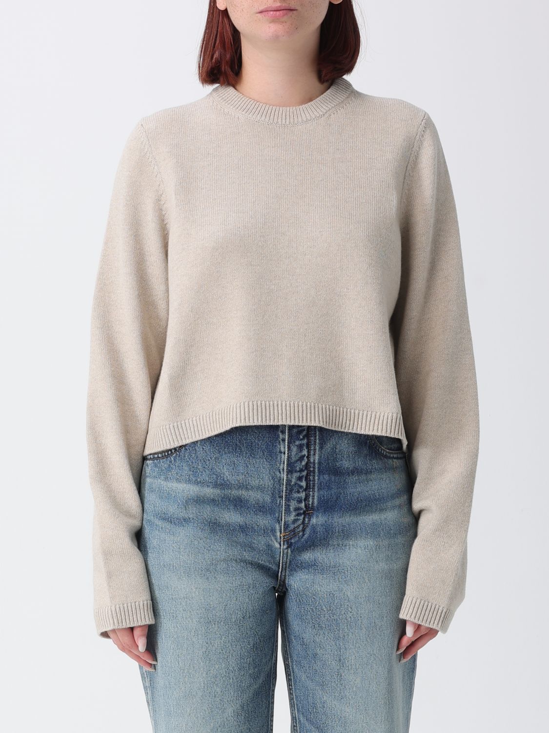 ALAÏA Sweater Woman color Sand