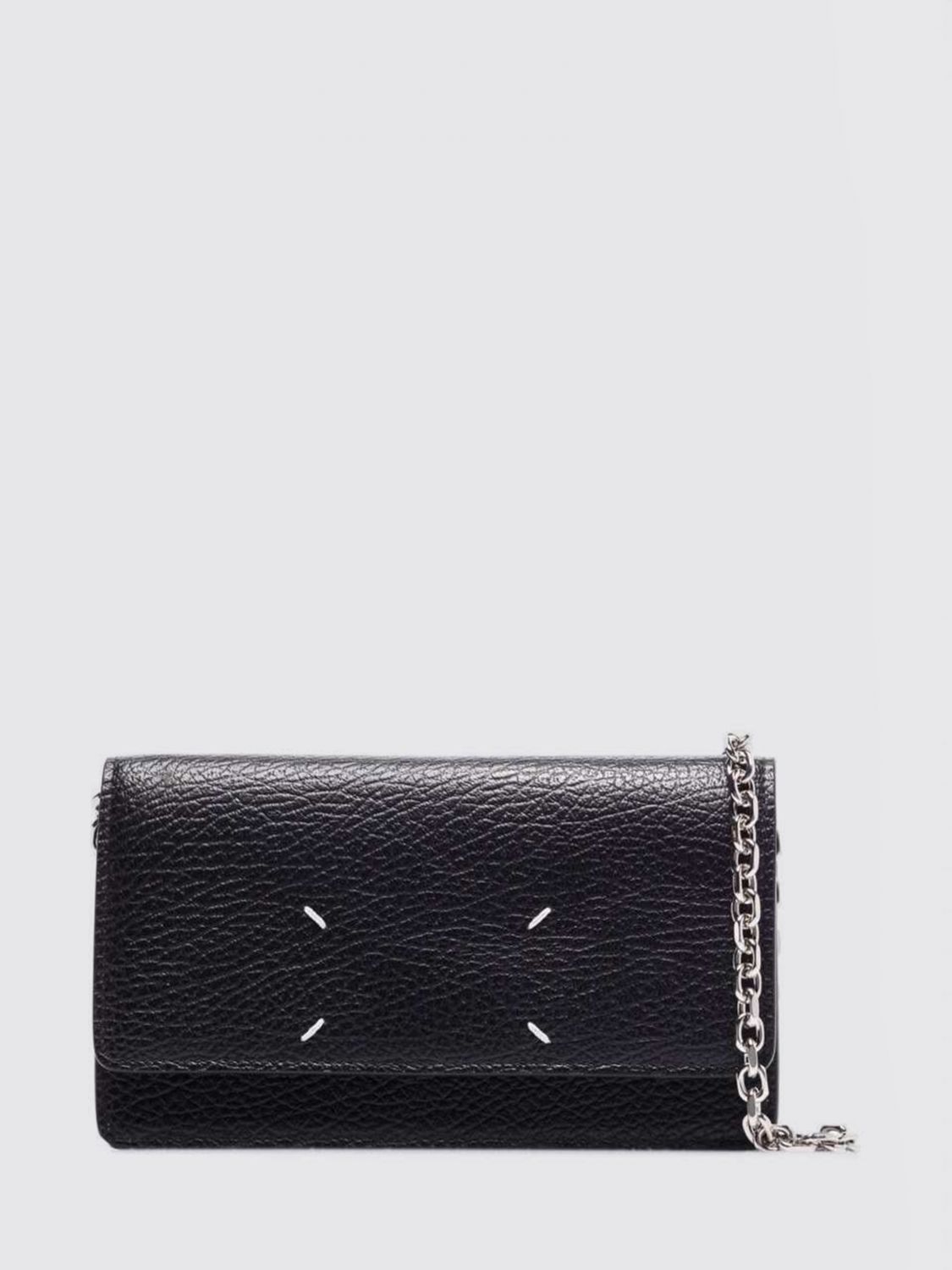 MAISON MARGIELA Mini Leather Crossbody Bag with Four Stitches