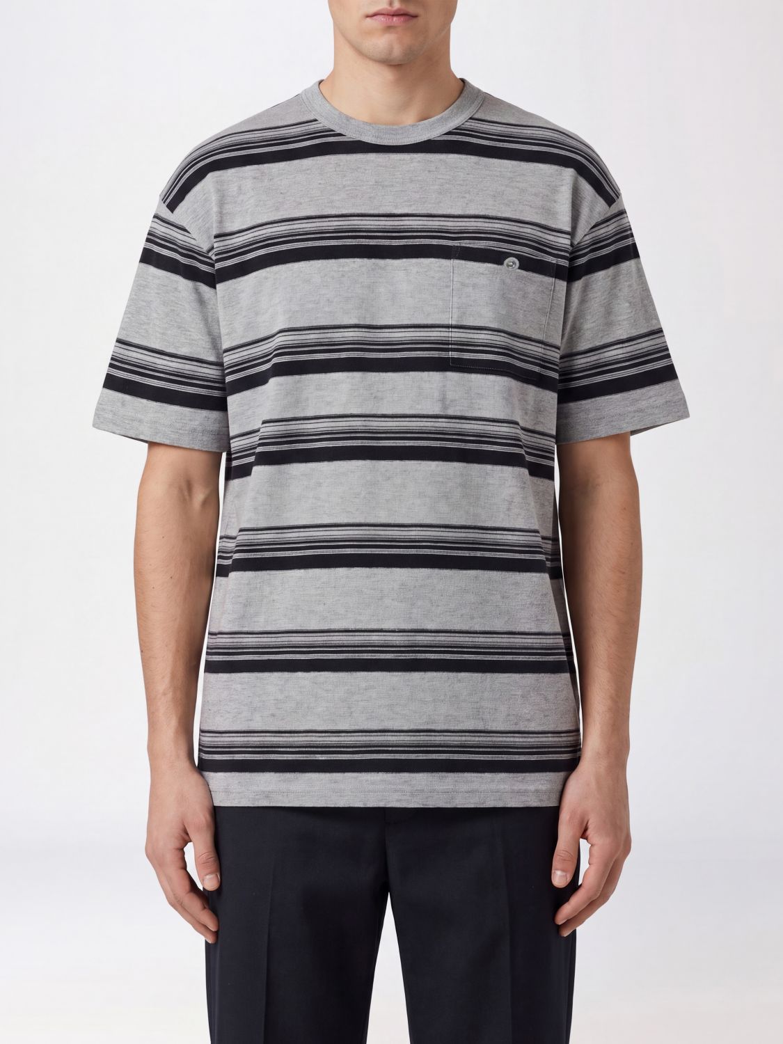 COMME DES GARÇONS HOMME PLUS T-Shirt Men color Grey