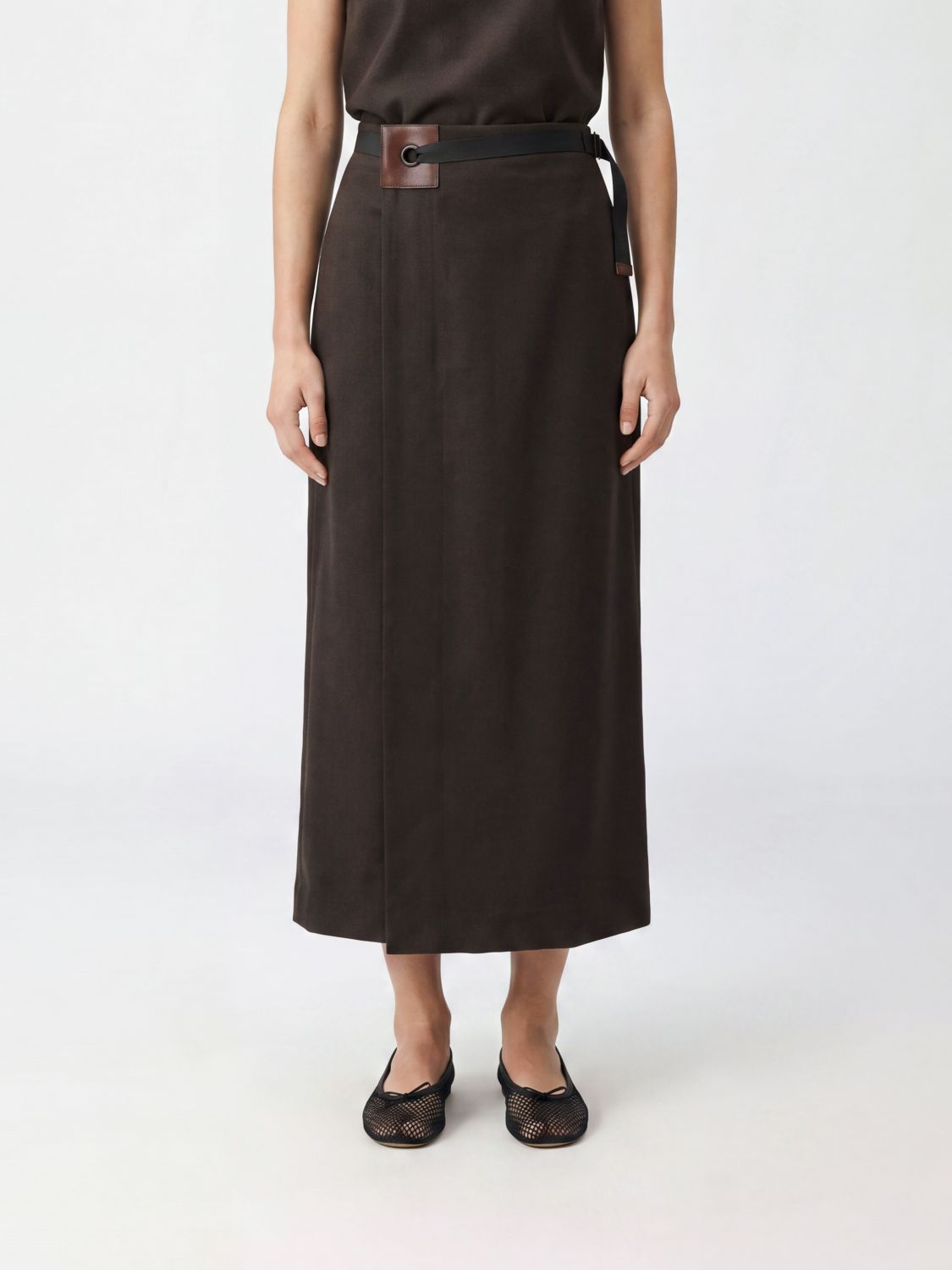 PALOMA WOOL Skirt Woman color Brown