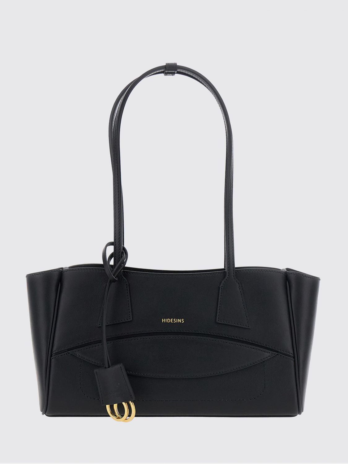 HELEN KAMINSKI Premiere Wool Blend and Leather Shoulder Bag with Double Handle