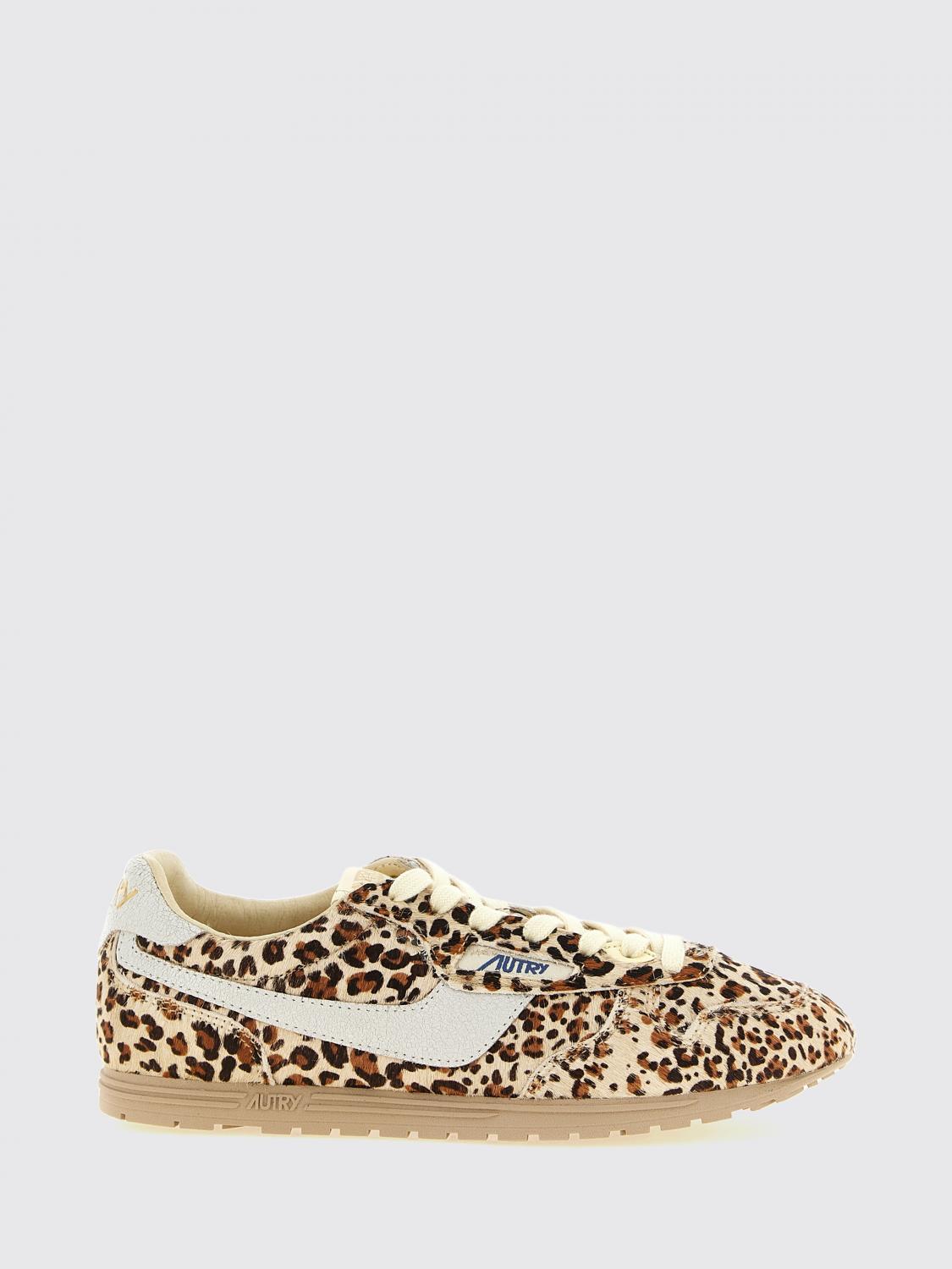 Autry Windspin Low-Top Sneakers in Pony-Effect Leather