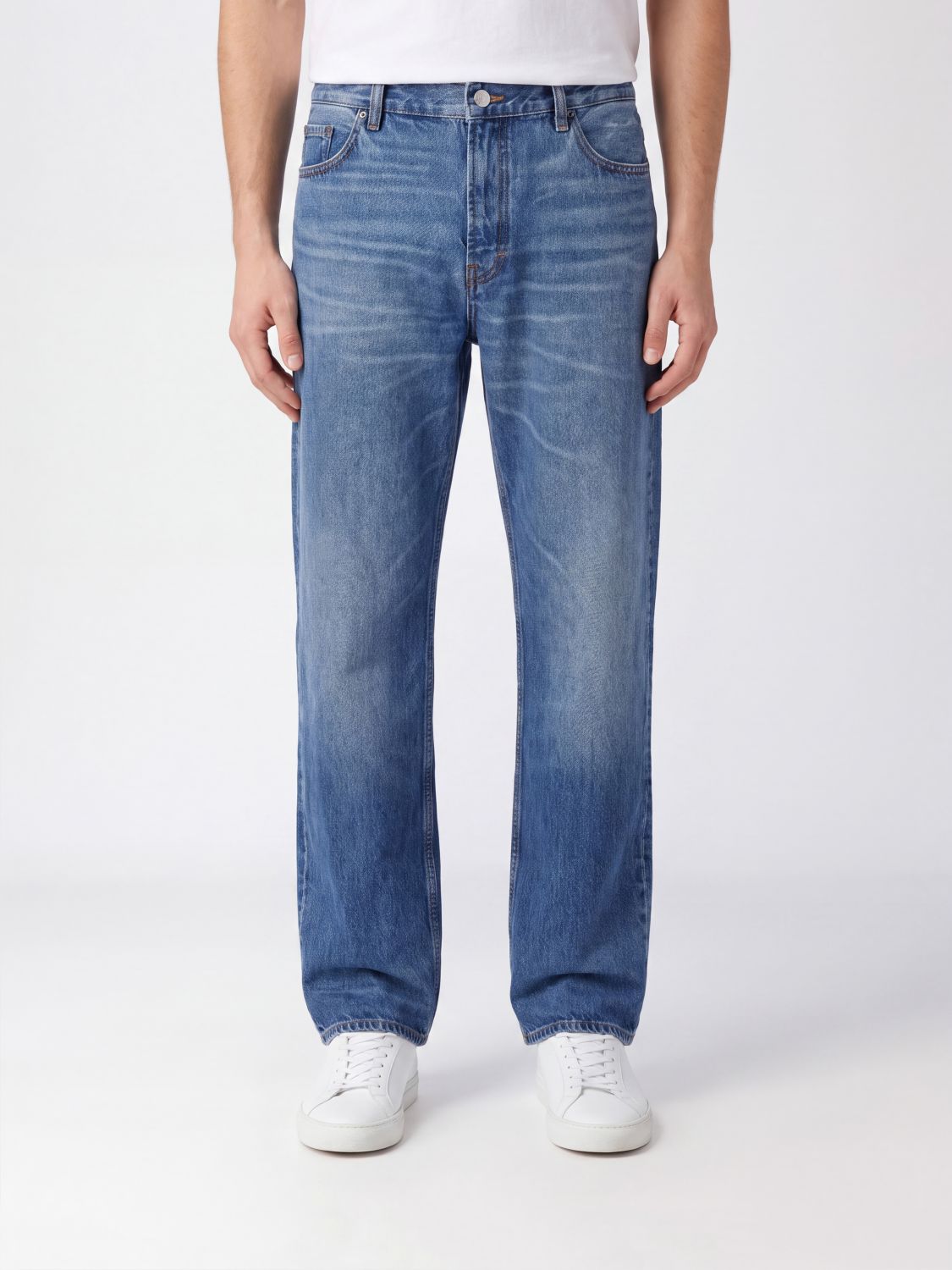 FRAME Jeans Men color Blue