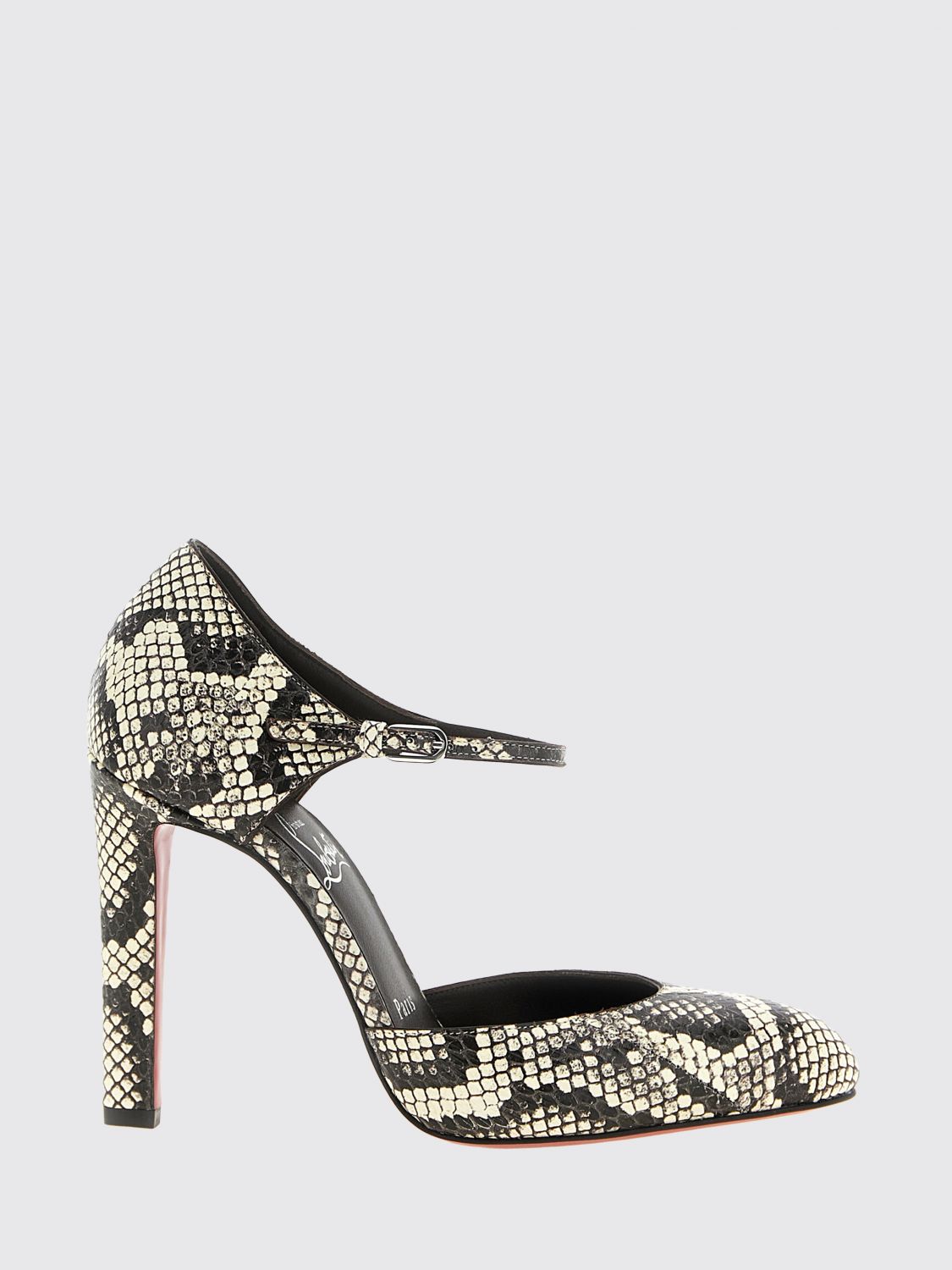 CHRISTIAN LOUBOUTIN Pump Woman color Grey