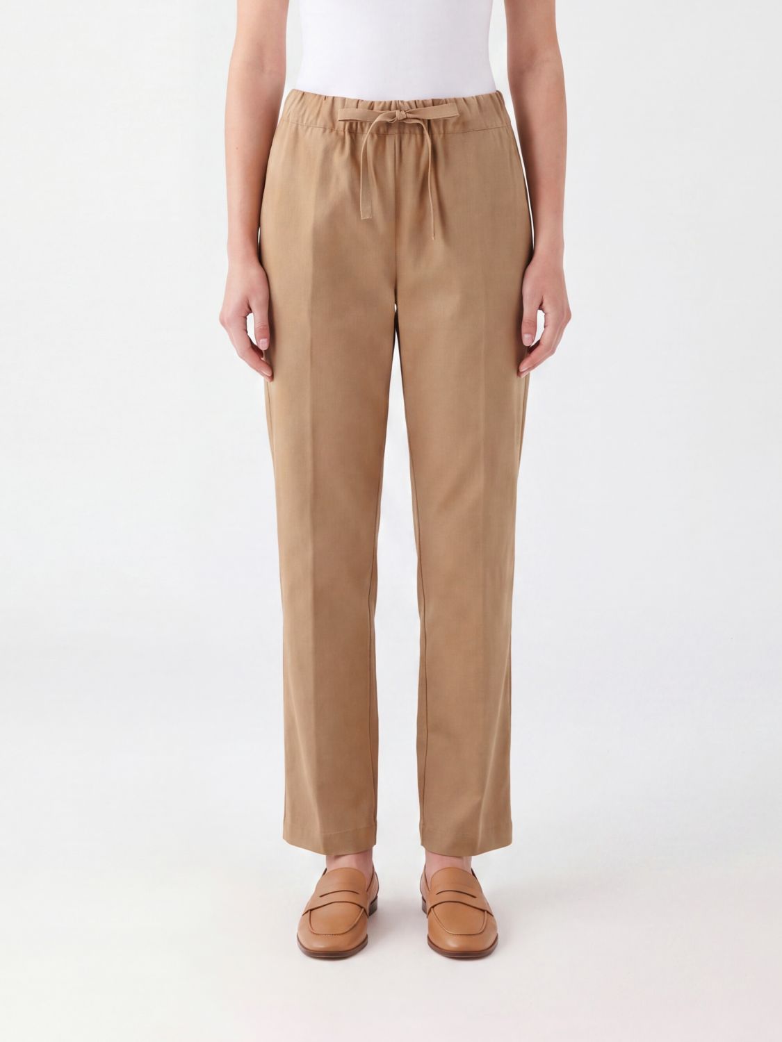 SEMICOUTURE Pants Woman color Beige