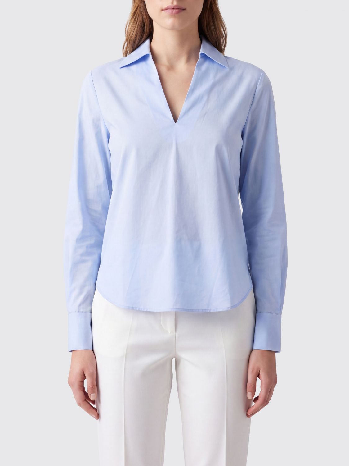 SEMICOUTURE Shirt Woman color Blue