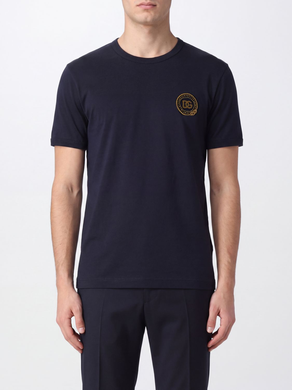 DOLCE & GABBANA T-Shirt Men color Blue