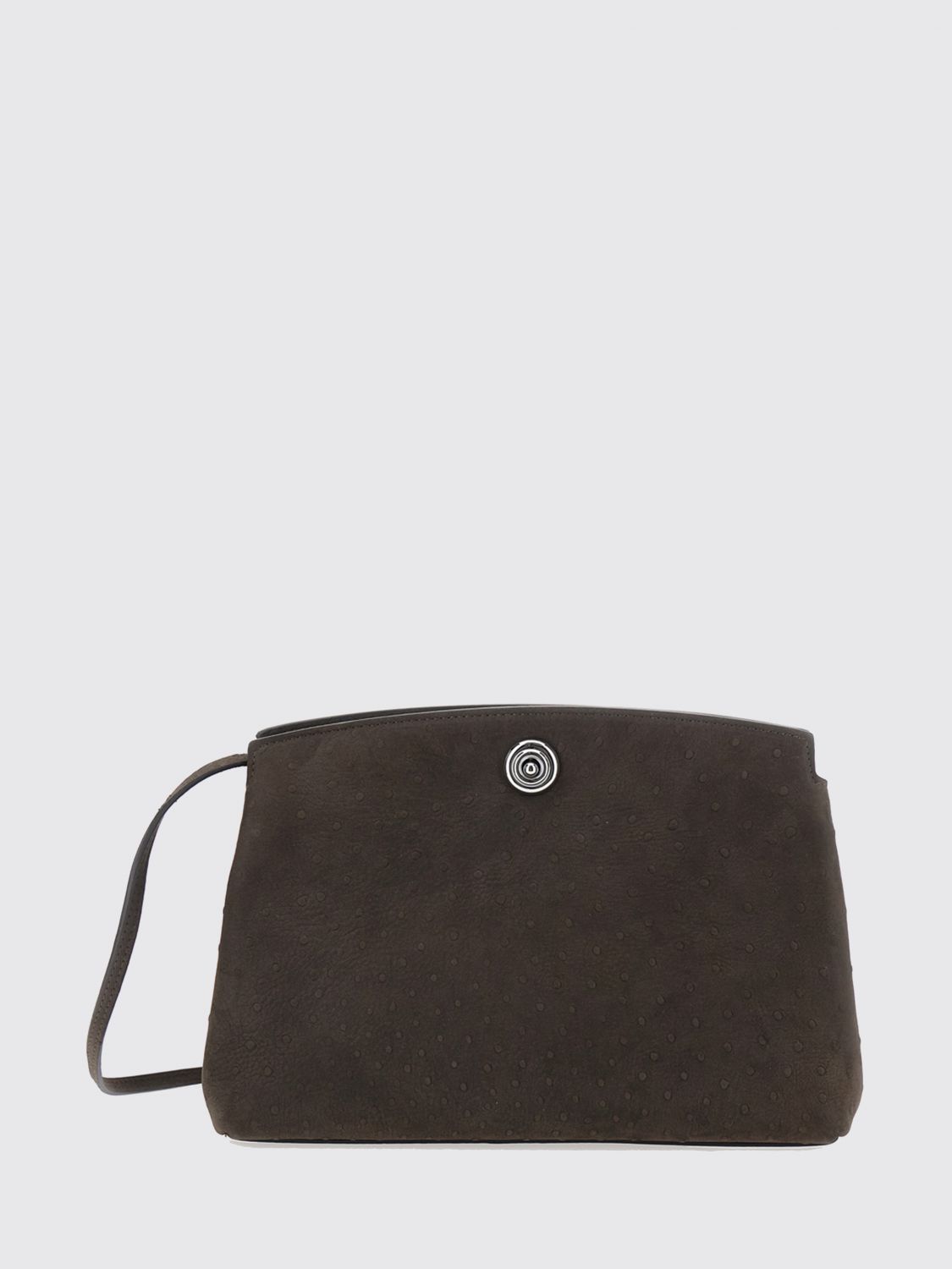 Liffner Embossed Leather Mini Handbag with Removable Shoulder Strap