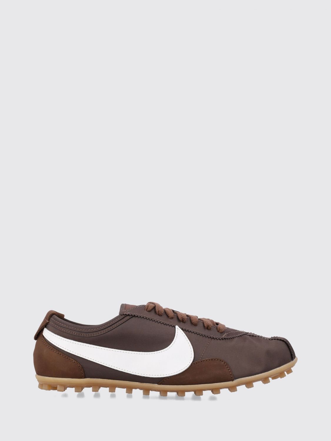 Nike Men's Moon Shoe OG Trainers in Nylon and Leather with Iconic Swoosh Logo