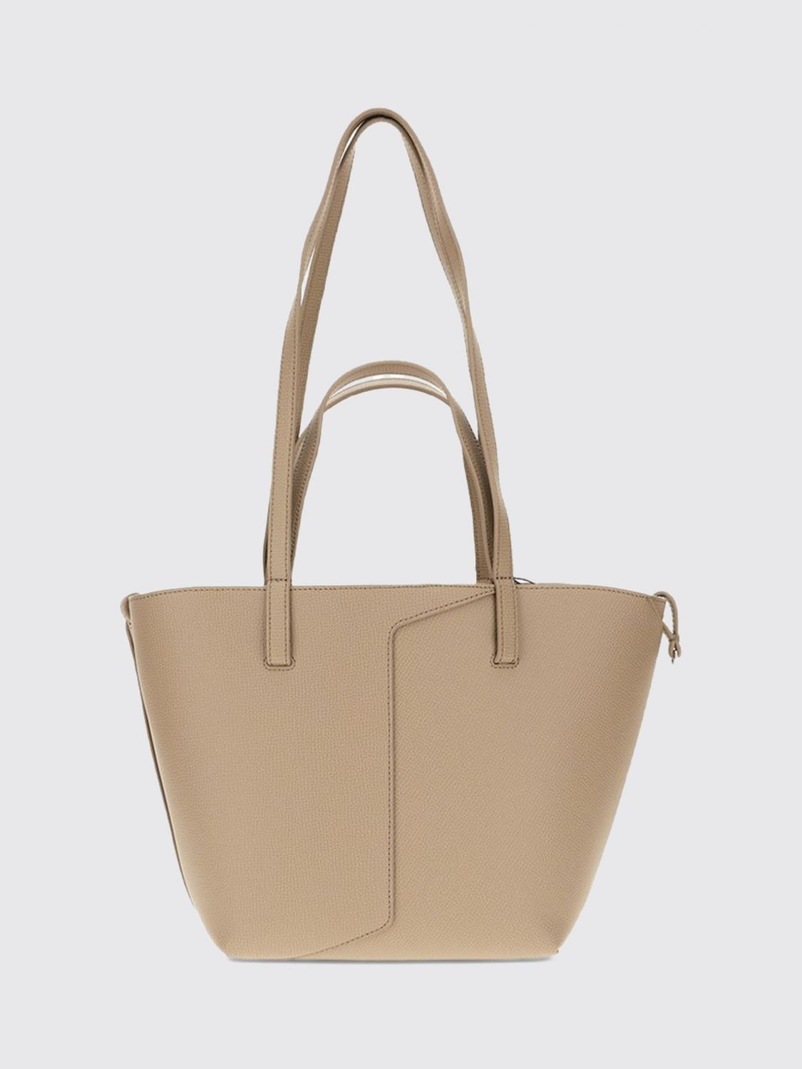 EMPORIO ARMANI 1981 Bovine Leather Tote Bag with Removable Pouch EMPORIO ARMANI 1981 Bovine Leather Tote Bag with Removable Pouch